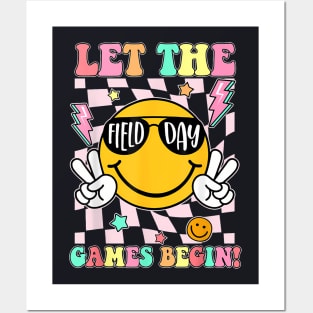 Field Day Let The Games Begin 2024 Kids Boys Girls Teachers Posters and Art